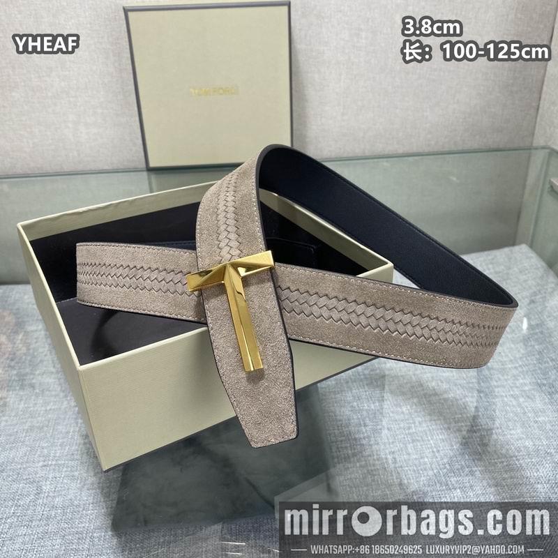 Tom Ford belt 38mmX100-125cm 8L94