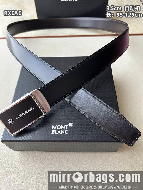 Montlanc belt 35mmX100-125cm 8L76