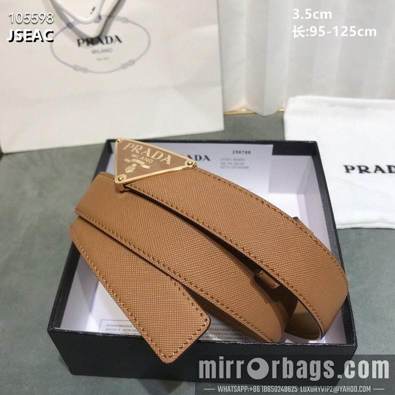 Prada belt 35mmX95-125CM 8L19