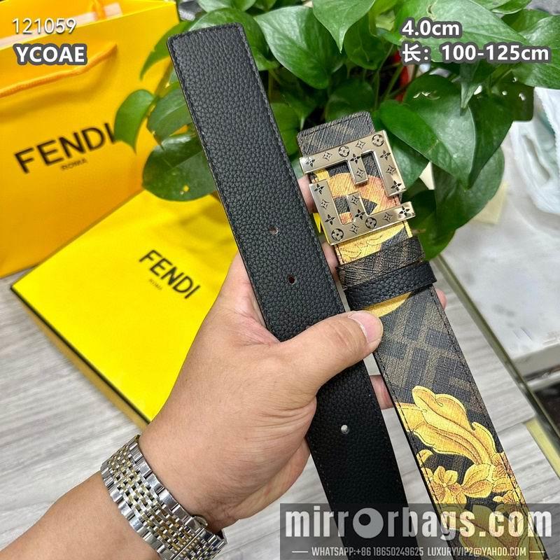 Fendi belt 40mmX100-125cm 8L114