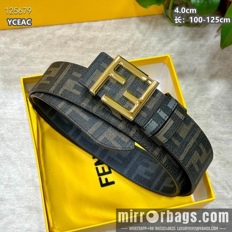 Fendi belt 40mmX100-125cm 8L29