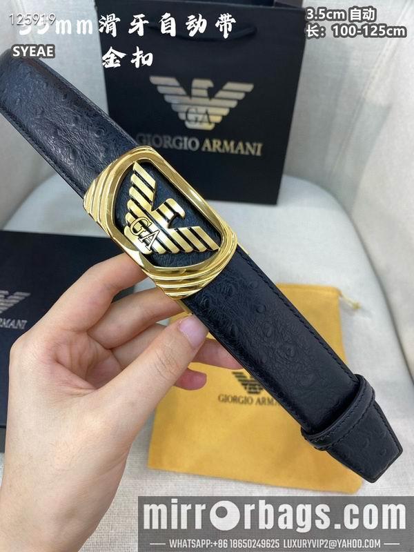 Armani belt 35mmX100-125cm 8L06