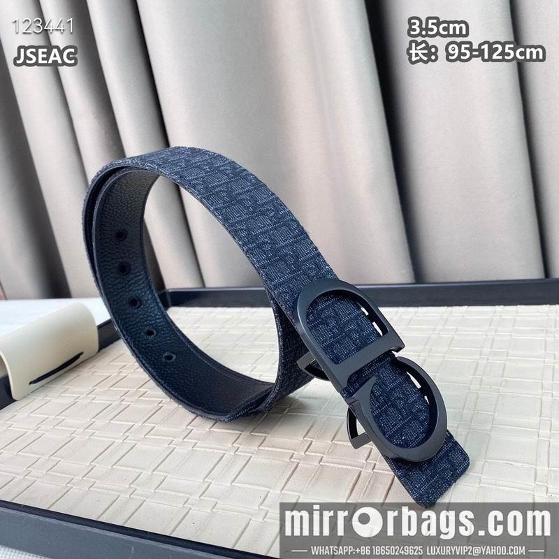 Dior belt 35mmX95-125cm 8L24