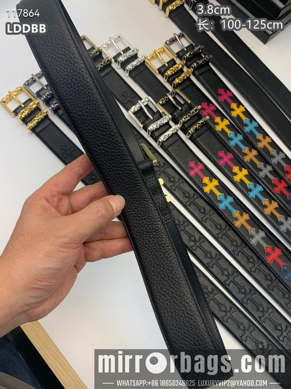 Chrome Hearts belt 38mmX100-125cm 8L16