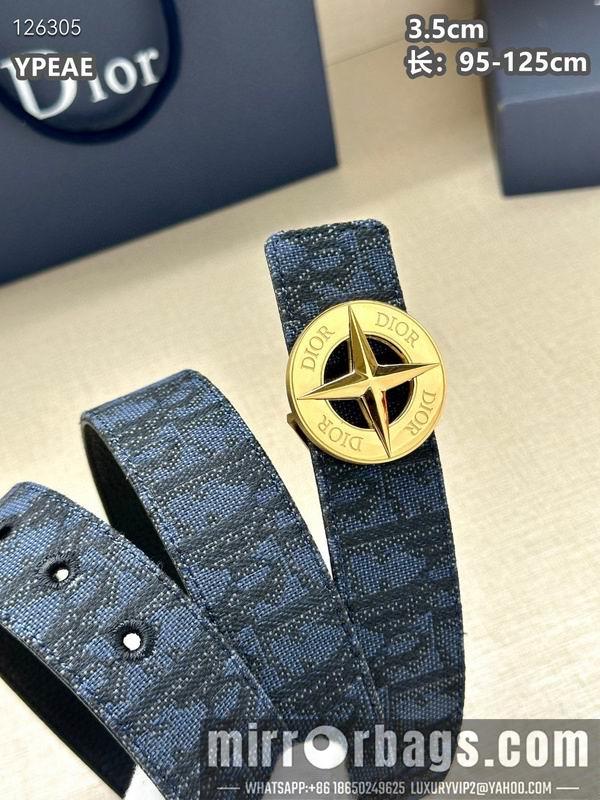 Dior belt 35mmX95-125cm 8L19