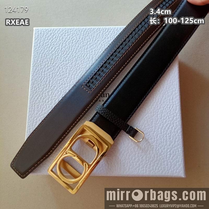 Dior belt 34mmX100-125cm 8L05