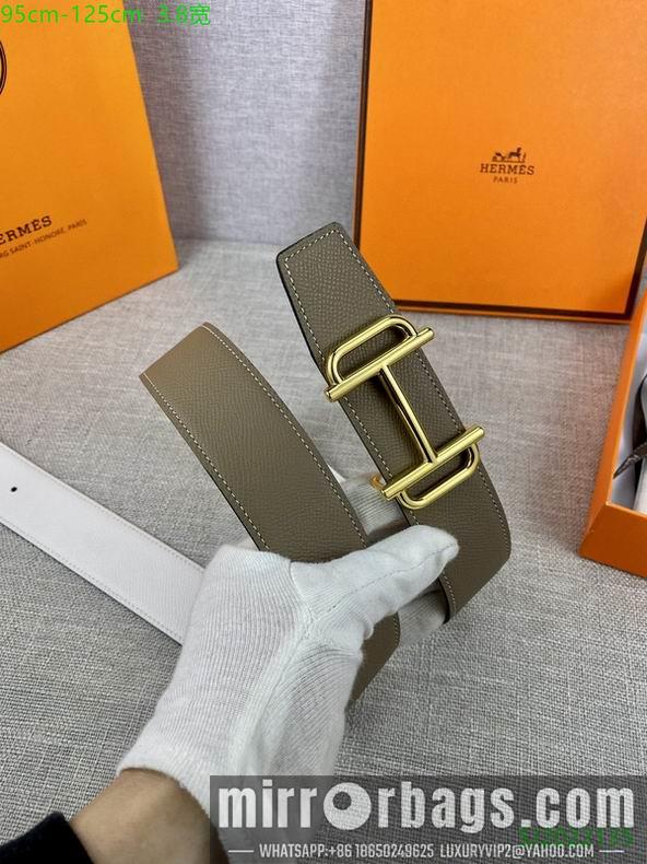 Hermes Belt 38mmX95-125cm 7D118