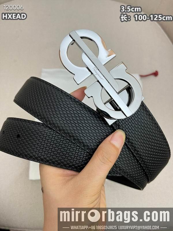Ferragamo belt 35mmX100-125cm 8L072012