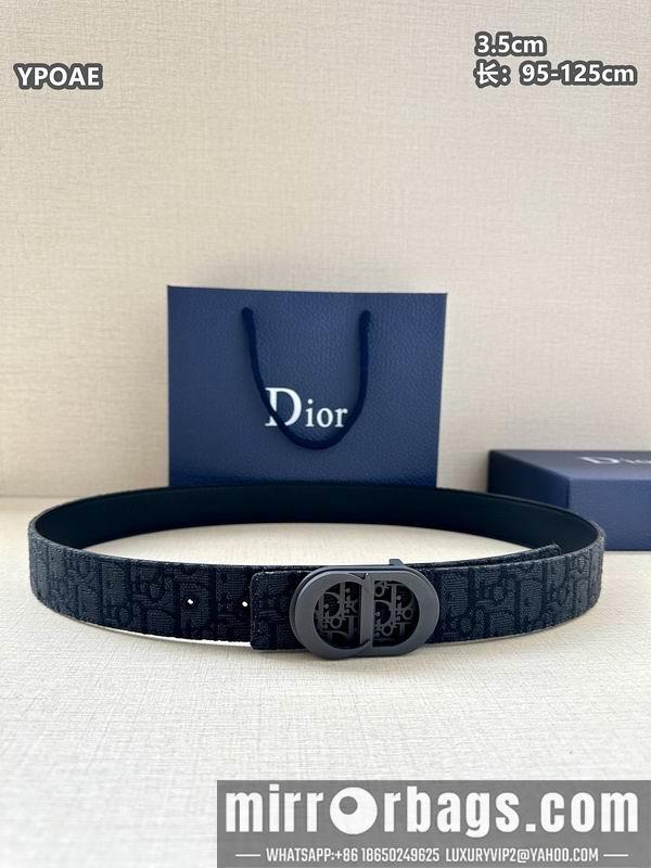 Dior belt 35mmX95-125cm 8L42