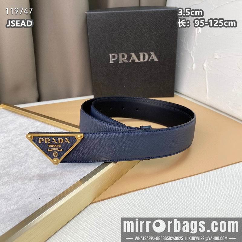 Prada belt 35mmX95-125CM 8L16
