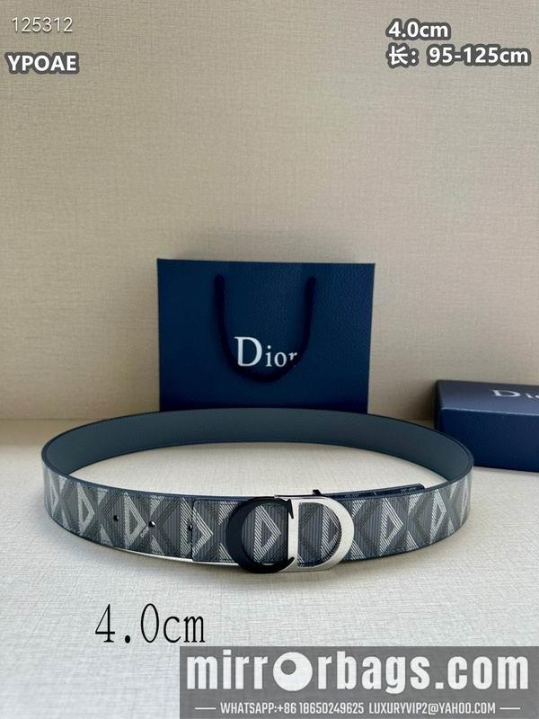 Dior belt 40mmX95-125cm 8L04