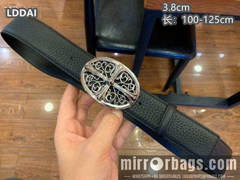 Chrome Hearts belt 38mmX100-125cm 8L01