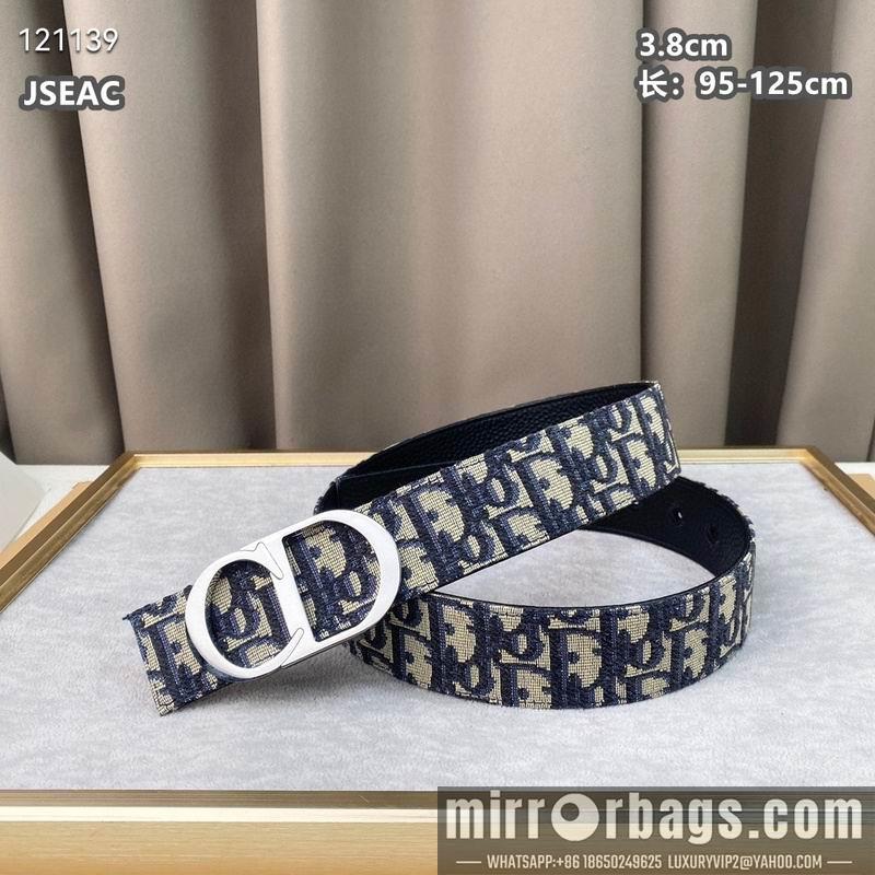 Dior belt 38mmX95-125cm 8L03