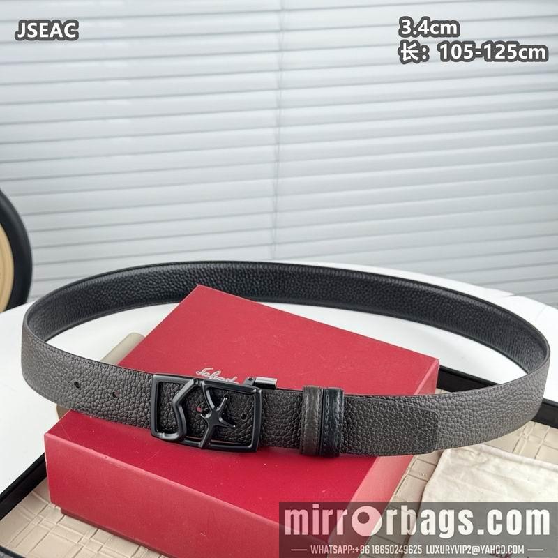 Ferragamo belt 34mmX105-125cm 8L17