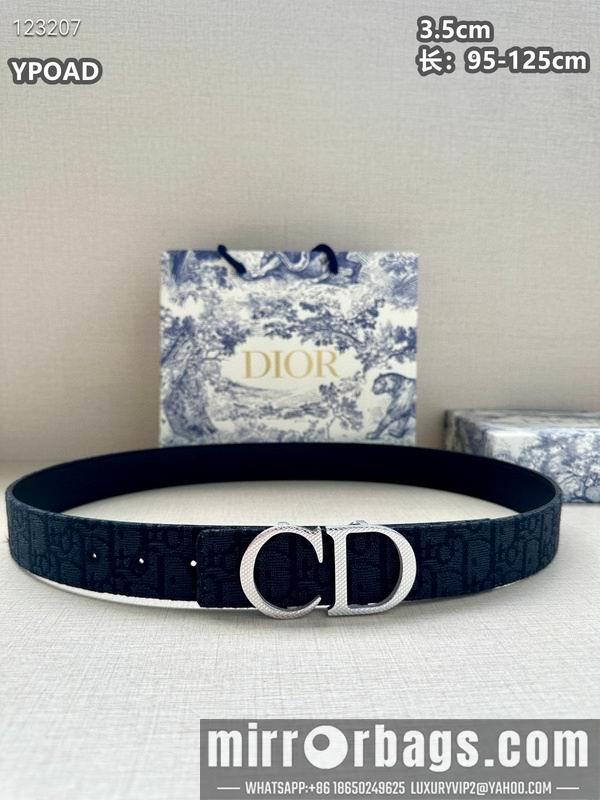 Dior belt 35mmX95-125cm 8L23