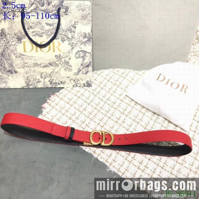 Dior Belt 25mmX95-110cm 8L01