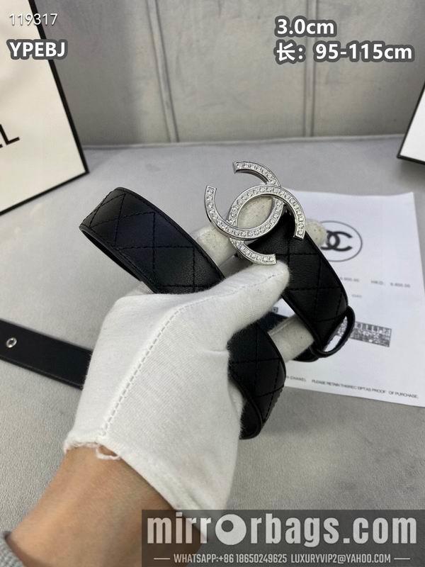 Chanel belt 30mmX95-115cm 8L040805