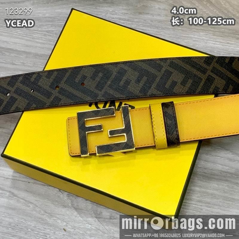 Fendi belt 40mmX100-125cm 8L66