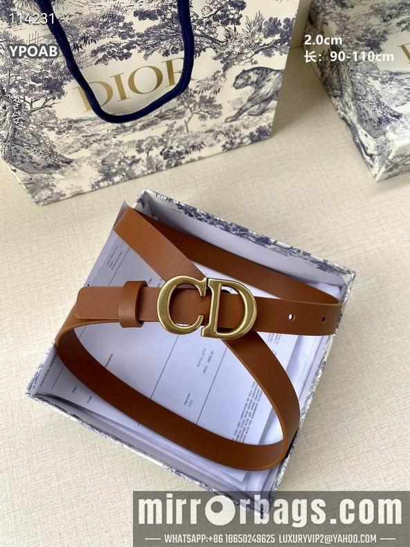 Dior Belt 20mmX90-110cm 8L03