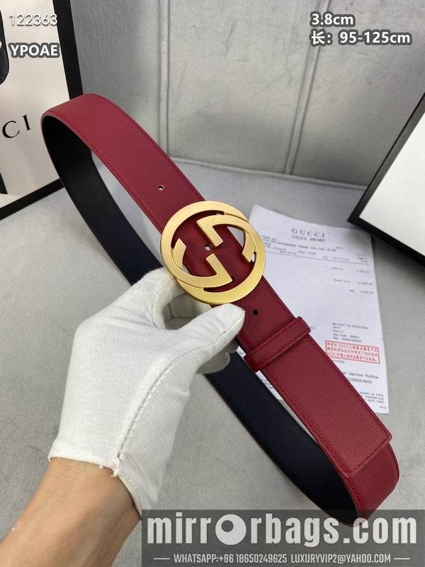 Gucci belt 38mmX95-125cm 8L22