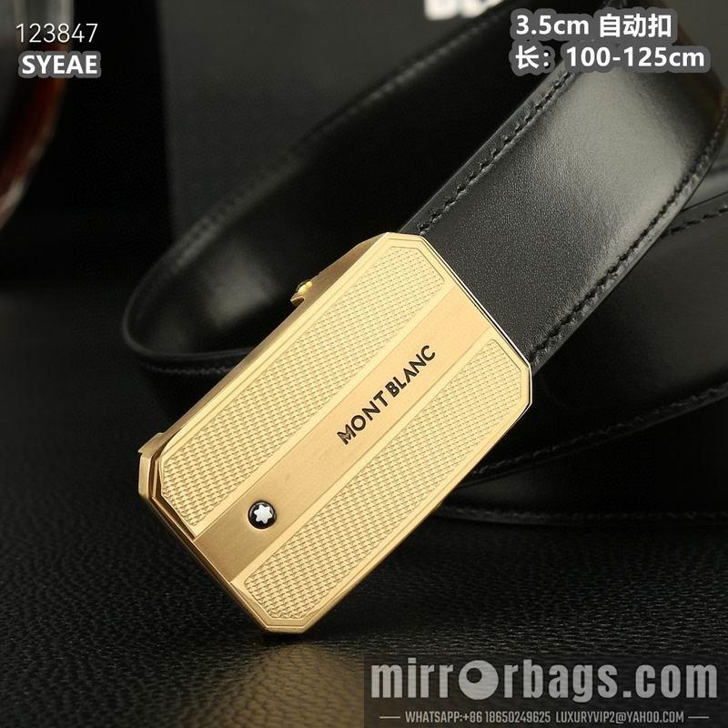 Montlanc belt 35mmX100-125cm 8L54
