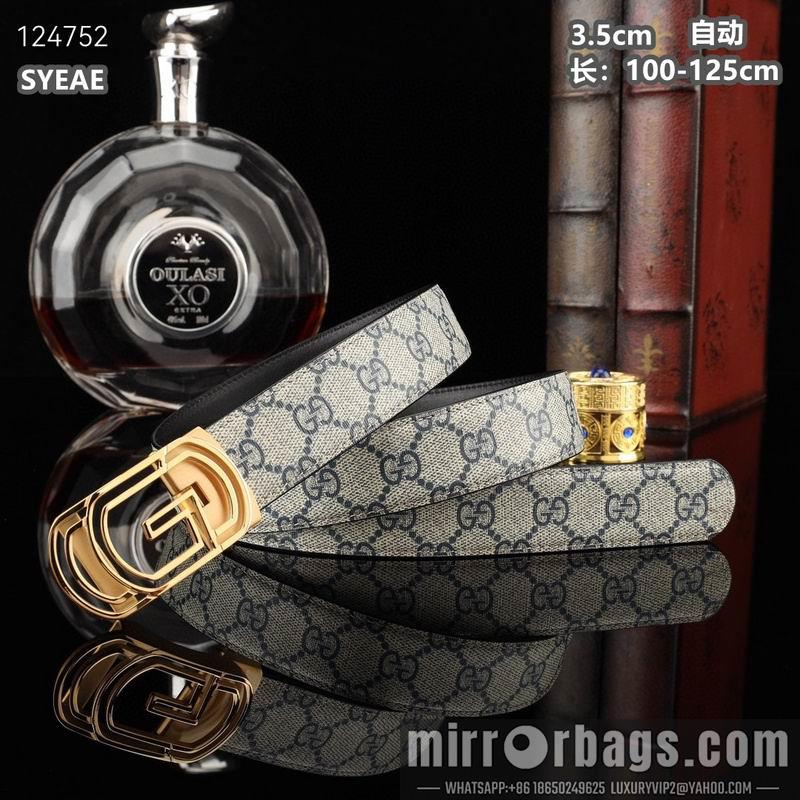 Gucci belt 35mmX100-125cm 8L25