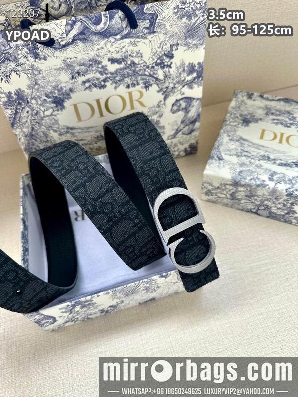 Dior belt 35mmX95-125cm 8L23