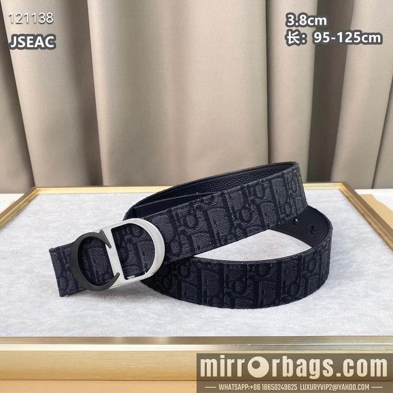 Dior belt 38mmX95-125cm 8L03