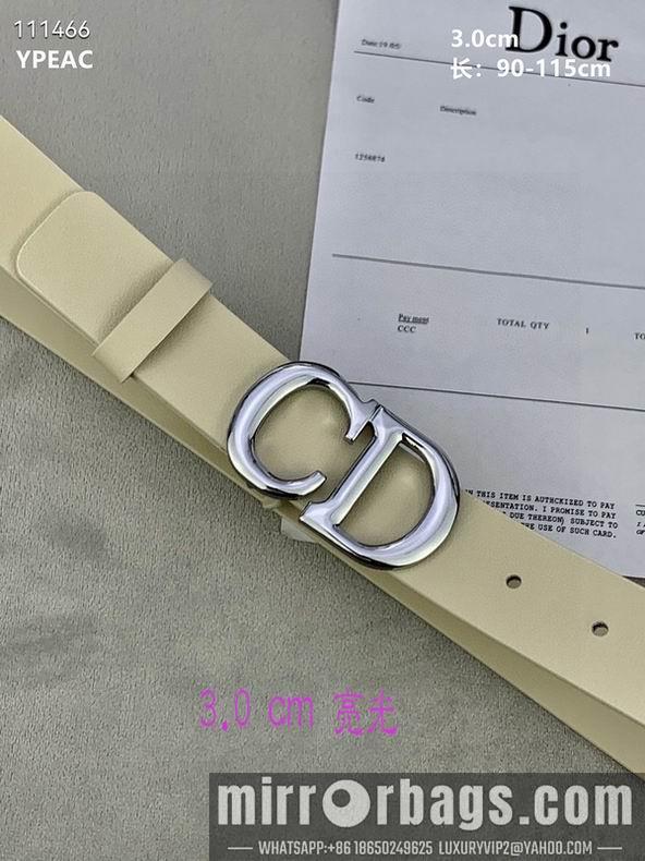 Dior Belt 30mmX90-115cm 8L07