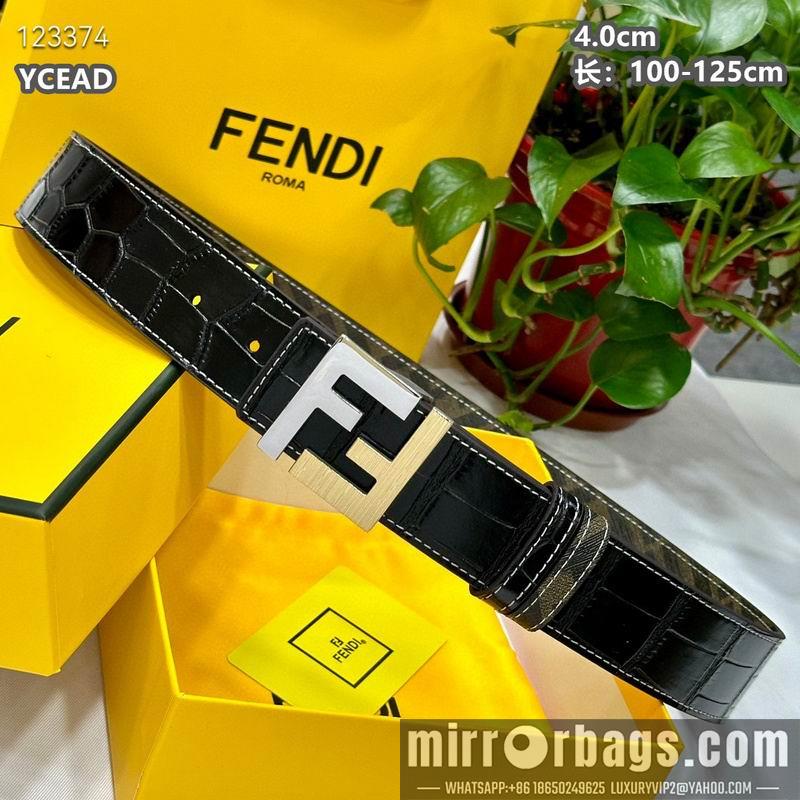 Fendi belt 40mmX100-125cm 8L63
