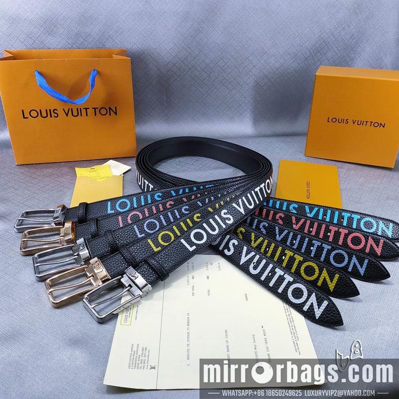LV belt 35mmX90-125cm lb01