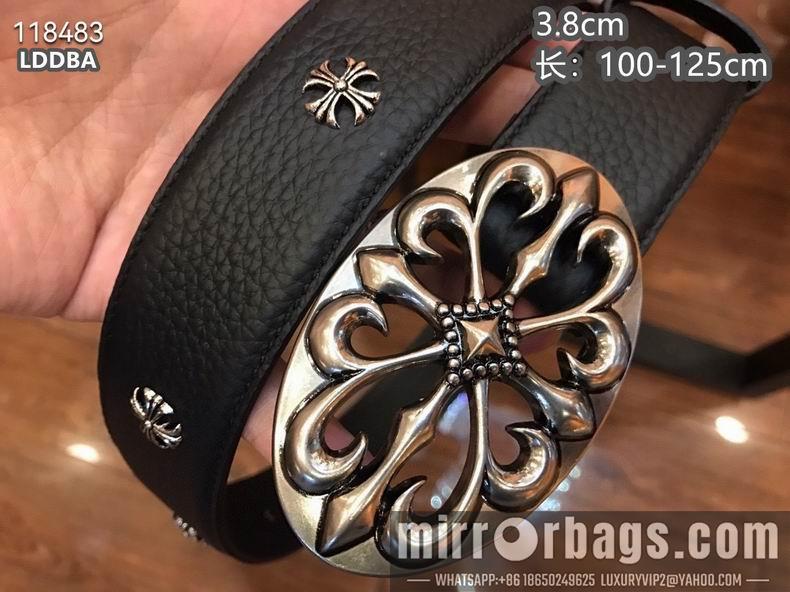 Chrome Hearts belt 38mmX100-125cm 8L02