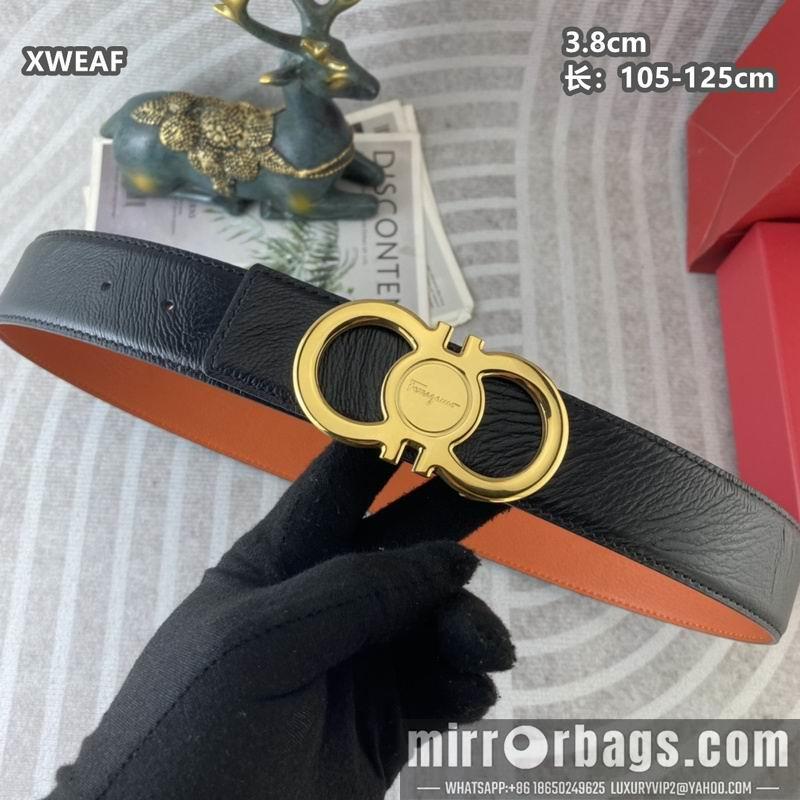 Ferragamo belt 38mmX105-125cm 8L22
