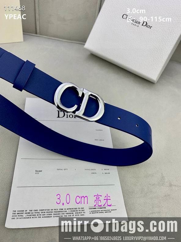 Dior Belt 30mmX90-115cm 8L07