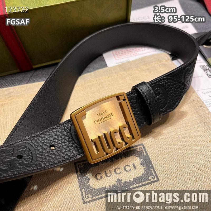 Gucci belt 35mmX95-125cm 8L08