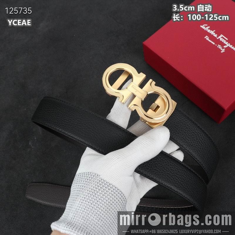 Ferragamo belt 35mmX100-125cm 8L07
