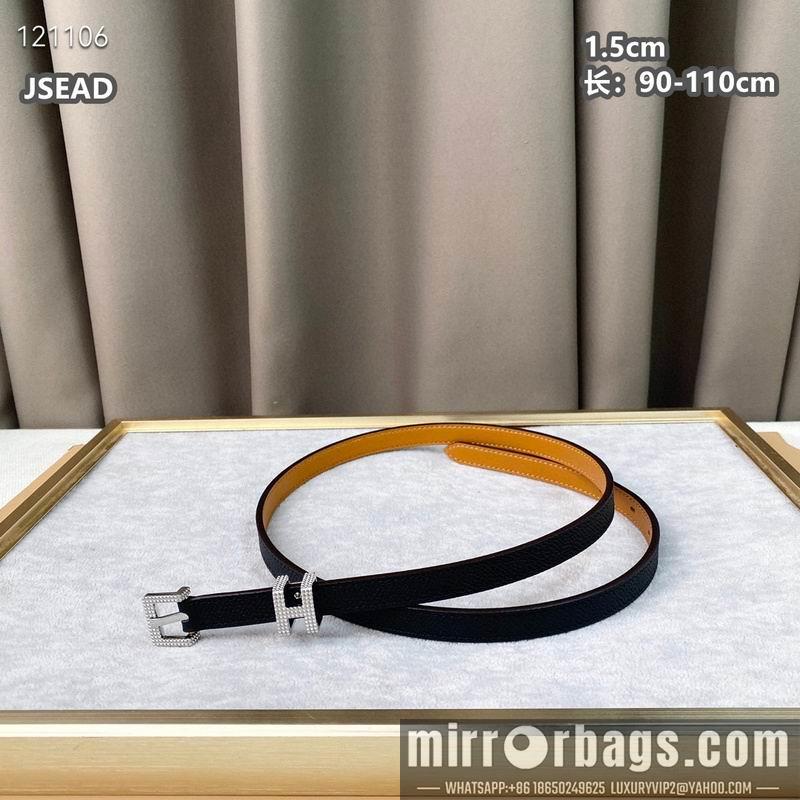 Hermes belt 15mmX90-110cm 8L01