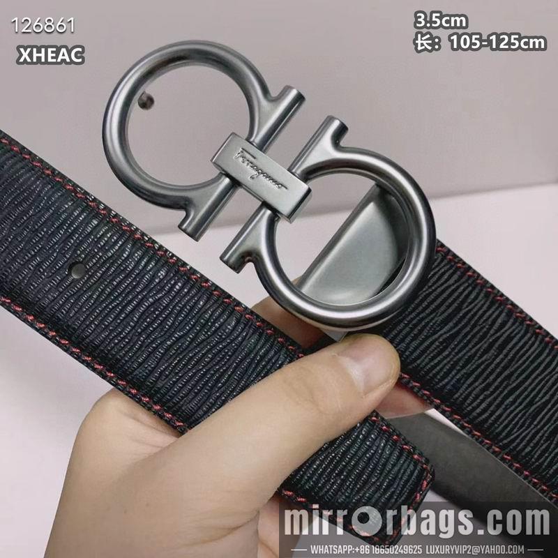 Ferragamo belt 35mmX105-125cm 8L100