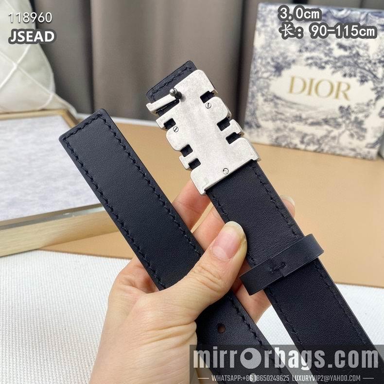 Dior belt 30mmX90-115cm 8L12