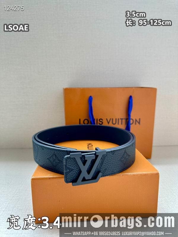 LV belt 35mmX95-125cm 8L08