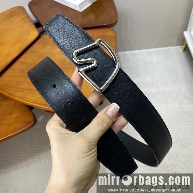 Hermes Belt 38mmX95-125cm 7D53