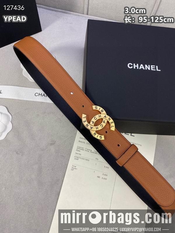 Chanel belt 30mmX95-125cm 8L30