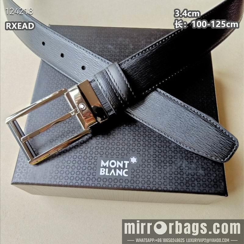 Montblanc belt 34mmX100-125cm 8L05
