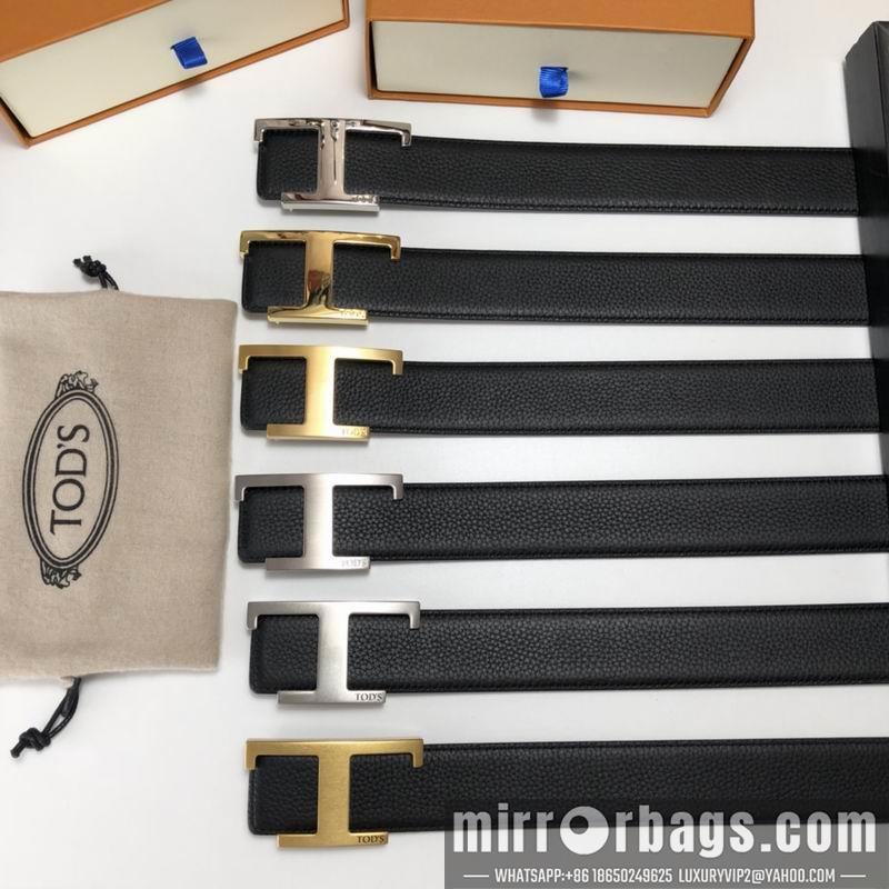 Tod's belt 34mmX95-125cm 7D03