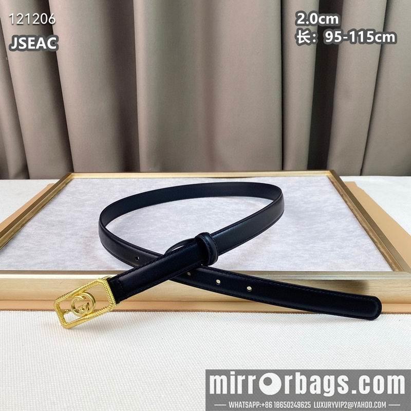 Gucci belt 20mmX95-115cm 8L15