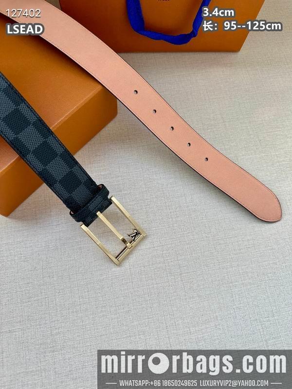 LV belt 34mmX95-125cm 8L32