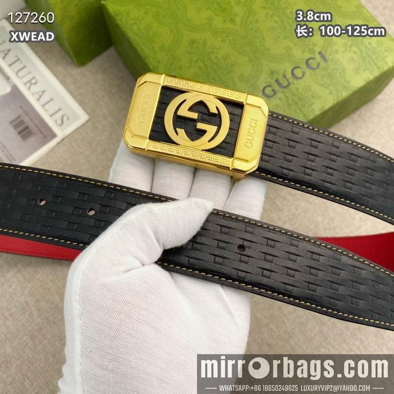 Gucci belt 38mmX100-125cm 8L48
