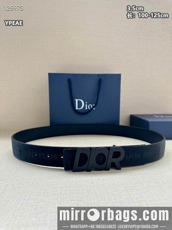 Dior belt 35mmX100-125cm 8L29