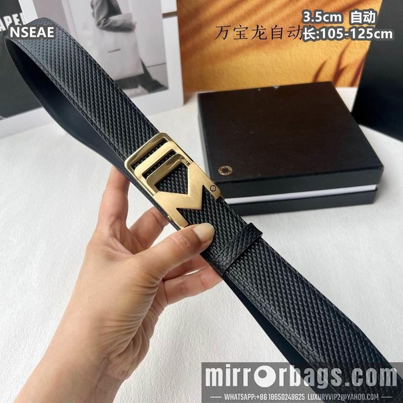 Montlanc belt 35mmX100-125cm 8L72