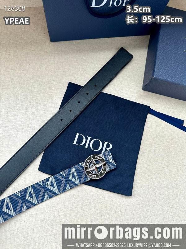 Dior belt 35mmX95-125cm 8L18
